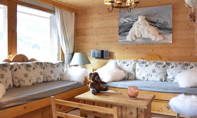 Meribel Centre Apartamento | Appartement 3 pièces avec balcon, parking et wifi, proche du centre de Méribel, pour 7 personnes - FR-1-180-211