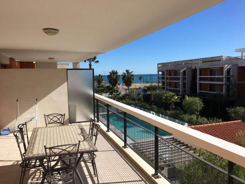 Villeneuve Loubet Beach Apartamento | Appartement 4 pieces de luxe avec vue mer
