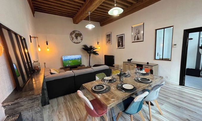 Paray-le-Monial Apartamento | Appartement 6 personnes - Au coeur du centre ville