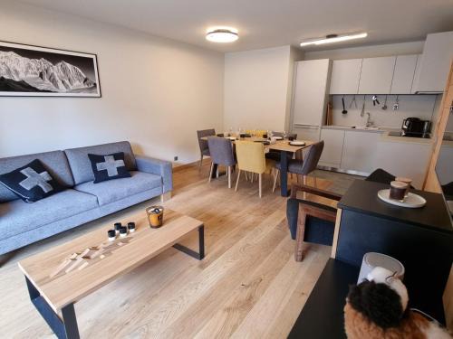 Les Gets Apartamento | Appartement 6 pers avec terrasse au cœur du village, résidence neuve avec sauna et parking - FR-1-598-141