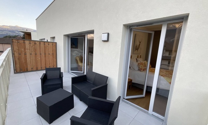 Sallanches Apartamento | Appartement au Pied du Mont-blanc 2!