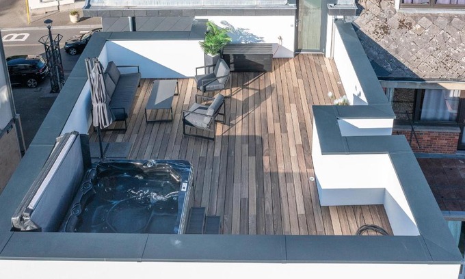 Malmedy Apartamento | Appartement avec RoofTop au centre de Malmedy
