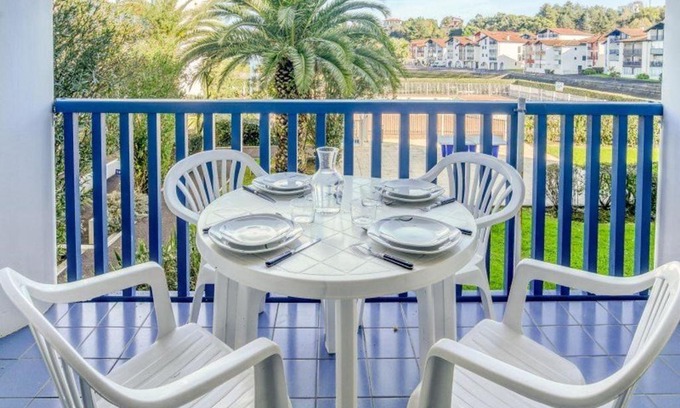 Behobie Apartamento | Appartement avec Terrasse et Piscine à 2 pas de la Plage - FR-1-4-567