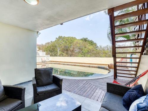 La Possession Casa | Appartement confortable avec terrasse et accès direct piscine - FR-1-786-49