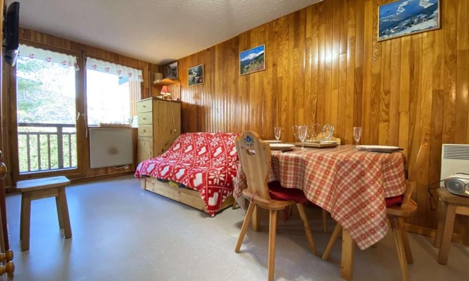 Praz-sur-Arly Apartamento | Appartement cosy 6 pers, Praz-sur-Arly, navette gratuite, parking, animaux admis - FR-1-603-43