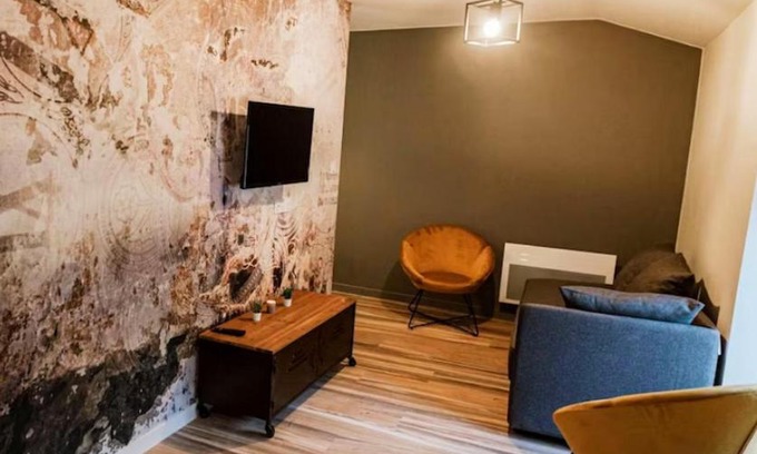 Saint-Chamond Apartamento | Appartement de 2 chambres avec wifi a Saint Chamond