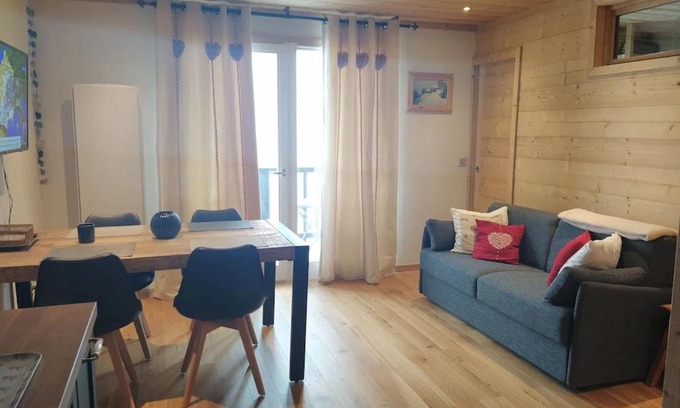 Valfrejus Apartamento | Appartement des Ours ski au pied