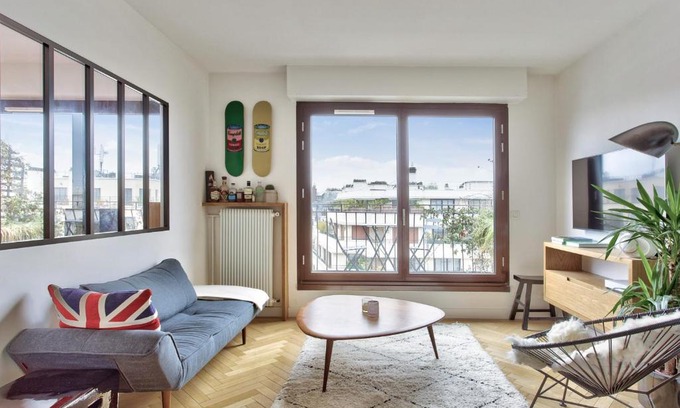 16th Arrondissement Apartamento | Appartement Doumer et son balcon - Welkeys