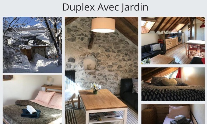 Forville Apartamento | Appartement Duplex avec Jardin Attenant