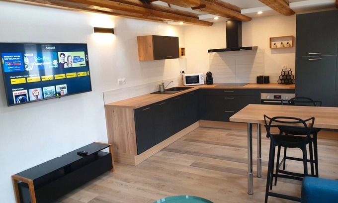 Andolsheim Apartamento | Appartement HANSI - Superb duplex in renovated Alsatian house!