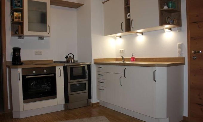 Teisendorf Apartamento | Apartamento Hocheder, 30 m², 2 personas, cocina, baño / WC