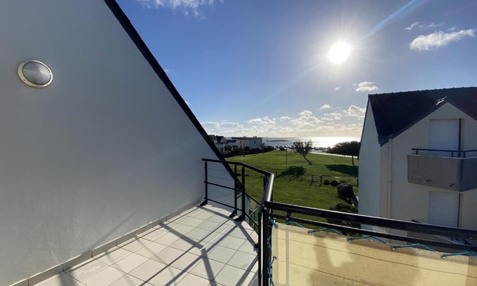 Larmor-Plage Apartamento | Appartement Larmor-Plage, 3 pièces, 5 personnes - FR-1-349-71