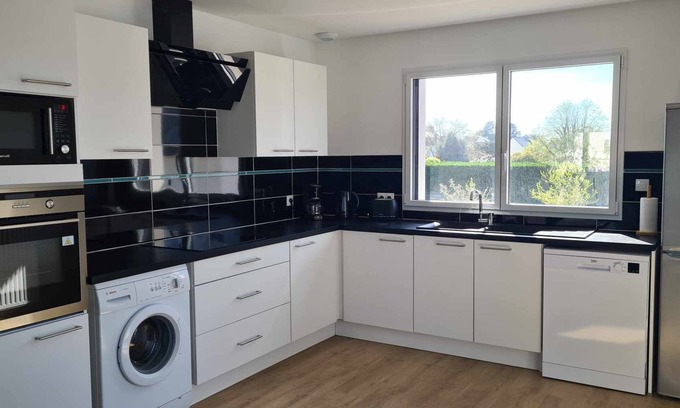 Riantec Apartamento | Appartement Neuf Pres DE LA MER Proche Commodites Avec Grande Terrasse