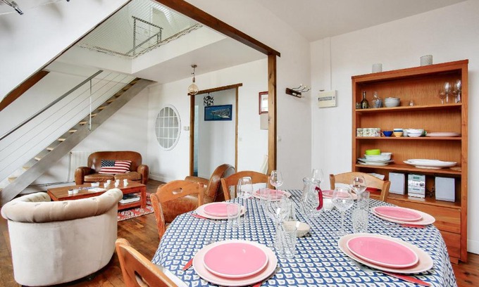 Dinard Apartamento | Appartement pour 6 en plein centre de Dinard