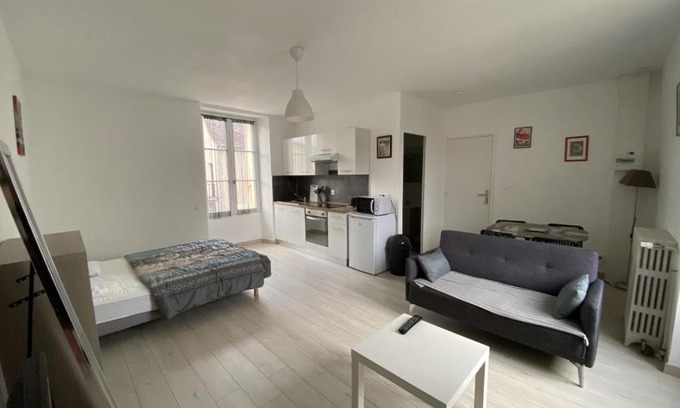 La Roche-Posay Apartamento | Appartement Rénové avec Cuisine Américaine et WIFI, Proche des Thermes Saint Roch - FR-1-541-32