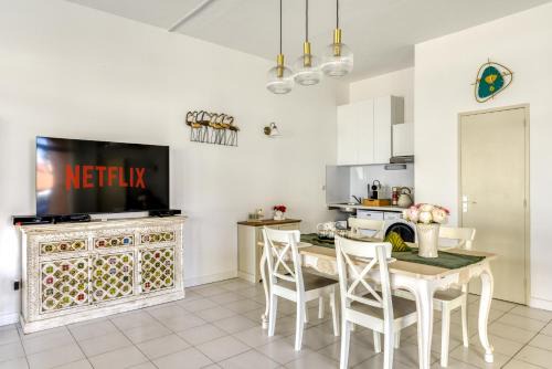 Port Rive Gauche Apartamento | Appartement rez-de-chaussée Plage du Grazel