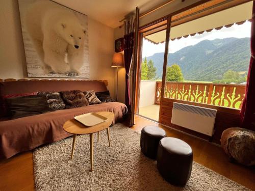 Samoens Apartamento | Appartement T2 cabinne à Samoëns avec balcon - FR-1-624-37