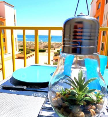 Le Barcares Apartamento | appartement vue mer,accès direct plage,fibre,clim,parking public gratuit