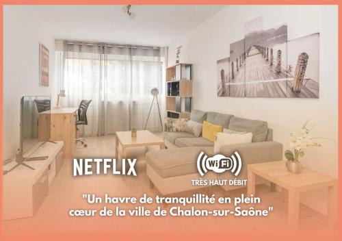 Chalon-sur-Saone Apartamento | Appartement Zen à Chalon-sur-Saône