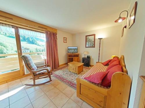 Le Grand-Bornand Apartamento | Appt 3 pièces, 6 couchages, proche commerces et pistes, parking inclus, animaux admis - FR-1-241-177