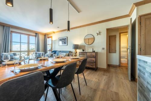 Arc-1950 Apartamento | Appt rénové, 6 personnes Arc 1950 vue exceptionnelle MontBlanc, sauna, hammam, piscine int et ext