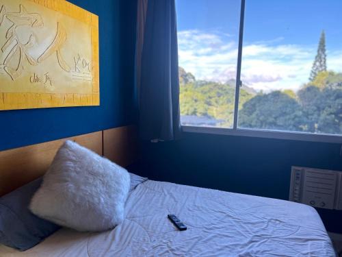 Vidigal Apartamento | Apt Blue Vidigal com Closet Amplo, Paz e Estilo