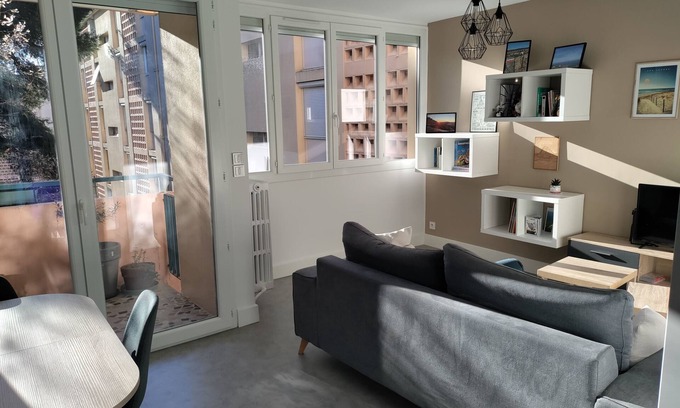 Aiguerelles Apartamento | Apt of 69 m2 near the city center, Montpellier