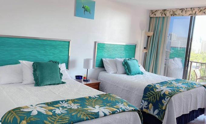 Ala Moana Hotel | Aqua Palms Waikiki FREE PARKING, Across Hilton Village