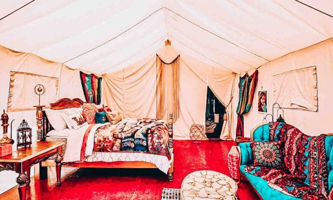 Palisades Alquiler De RV | Arabian nights Luxury suite, Glamping tent