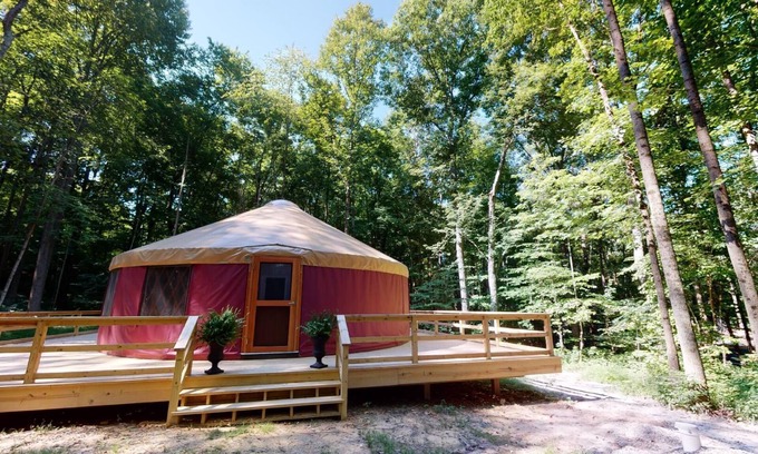 Laurelville Alquiler De RV | Yurt-Baño privado