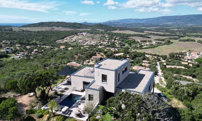 Figari Villa | Architect-designed villa with sea and scrubland views