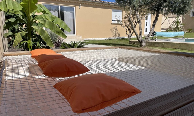 Gaujac Villa | Arquitecto diseñado villa cerca de Uzès, Pont du Gard., Aviñón, Nimes.