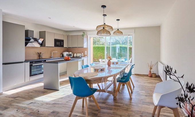 Bernieres-sur-Mer Casa | Arielle - Maison avec jardin proche plage