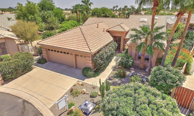 Oakwood Casa | Arizona Oasis en una comunidad cerrada para mayores de 55 años, piscina privada, spa, callejón sin salida tranquilo 🌴🌺🌵