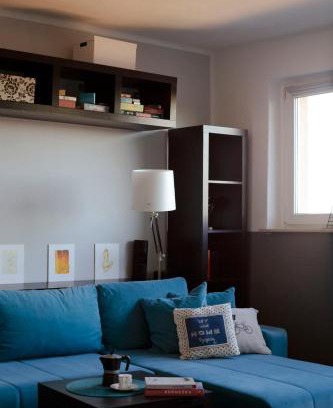 Bytom Apartamento | ArtView 9 piętro, przytulny apartament z super widokiem, King Size Bed