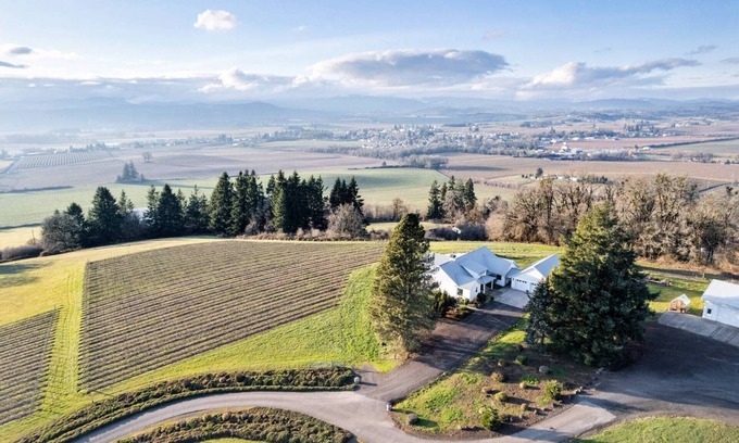 Yamhill Casa | Astounding Panoramic Vineyard and Valley Views, 3 Bedrooms w/ En-Suite Baths, Bocce Ball, Fire-Pit
