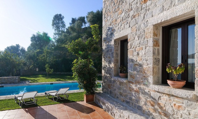 Gythio Villa | Ati Villa con piscina cerca de Gythio, Peloponeso