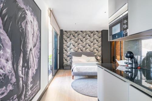 Huerta de Santa Teresa Apartamento | Atico moderno en Nervion con terraza