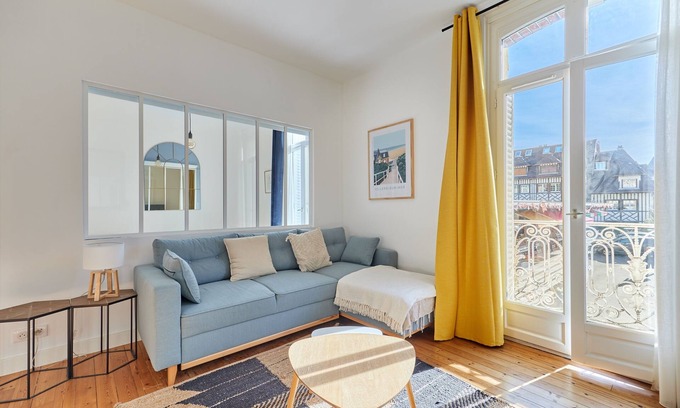 Villers-sur-Mer Apartamento | Au bon air de Villers - plage à 200 mètres