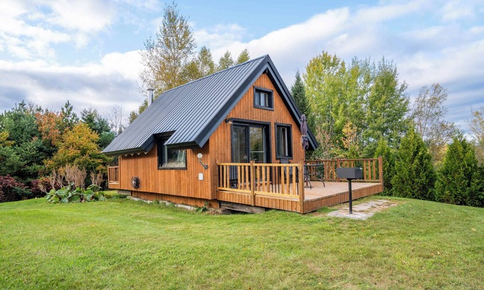 Sainte-Melanie Chalet De Esquí | Au Chic Chalet des Chutes | Chic Rustique |