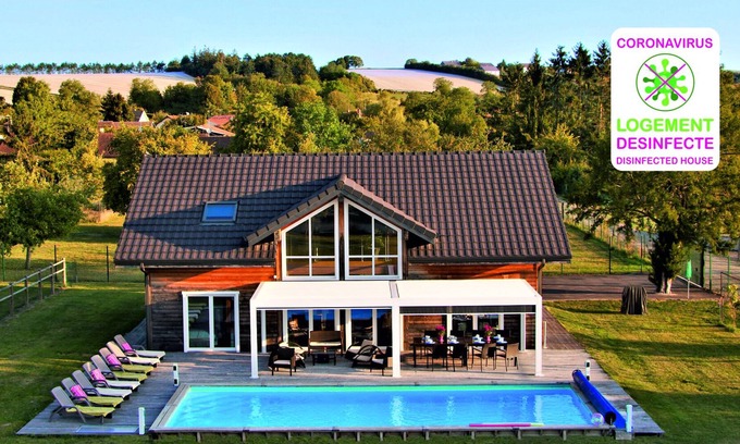 Chavanges Villa | 🏡AU DETOUR DU DER Pool Piscina privada - Lac du Der