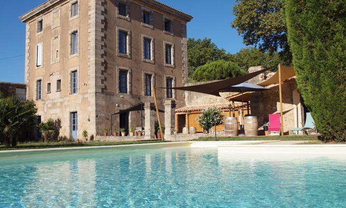 Salleles-d'Aude Apartamento | "Au fil de l'Aude", fully-equipped gîte for 4 to 6 people; plus swimming pool, spa...