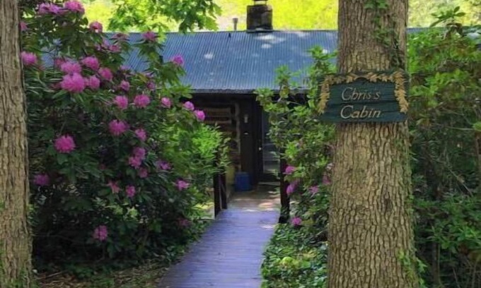Skyland Cabina | Authentic log cabin near Biltmore House