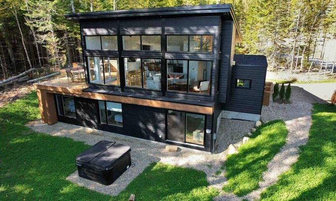 Les Eboulements Chalet De Esquí | Avalanche 94 | Blissful charm, cozy spa and fire pit