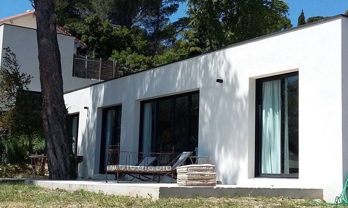 Les Angles Casa | Avignon, FR (84000), villa contemporánea en las alturas de Avignon, Les Angles
