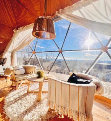 Macrozona Bahía Redonda y Primeros Faldeos Apartamento | Bóreas Ecoluxury Glamping