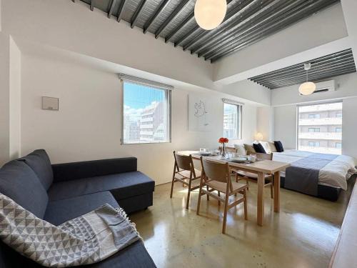 Hiroshima City Centre Apartamento | b hotel Arts Dobashi - Modern 1 BR apartment good for 6 people