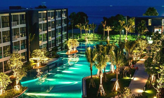 Cha-am Apartamento | Baan Thew Talay Blue Sapphire