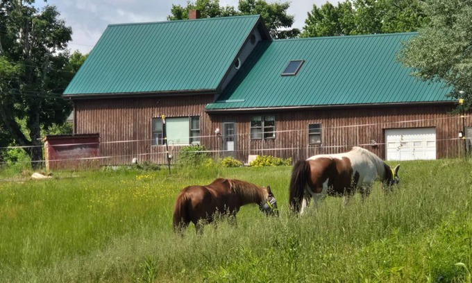 Corinth Casa | Backyard Bliss Near Bangor Concerts, Hiking, Trails. Pasture for Horses!