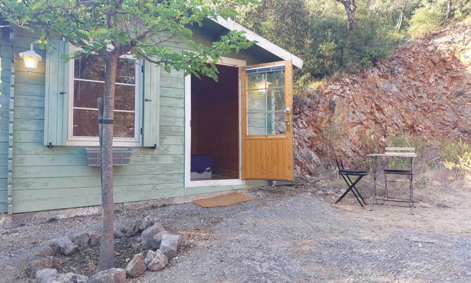 Vidauban Cabina | Bain de Nature - Châlet Provençal au Milieu de la Forêt